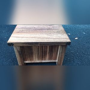 Wooden puzzle box